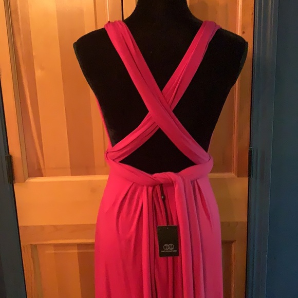 NWT Tart fuschia maxi halter dress - Picture 10 of 12